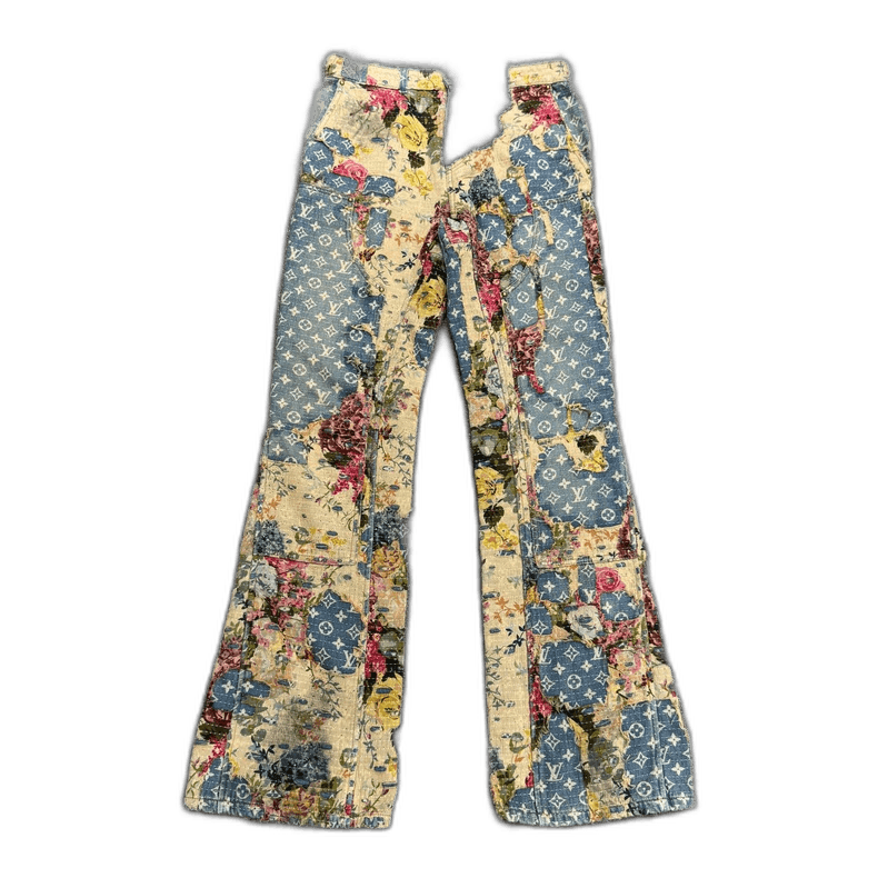 Louis Vuitton louis vuitton floral distressed jeans Size US 30 / EU 46 - 1 Thumbnail
