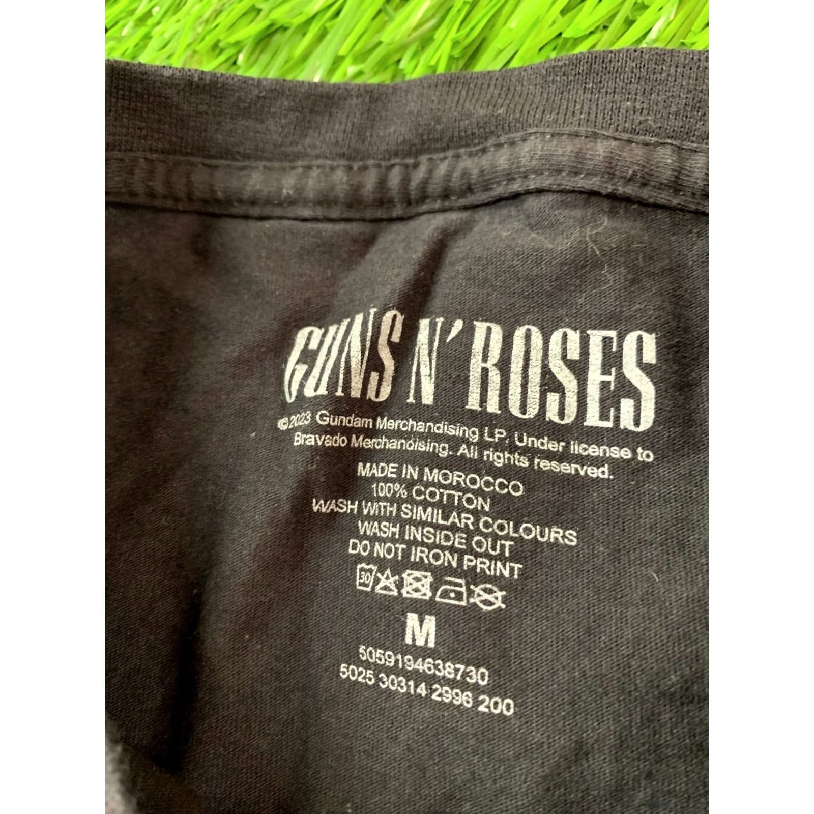 Vintage GUNS N ROSES Shirt Official Product 2023 Black M Medium Men Hard Rock Tee Vintage? No Size US M / EU 48-50 / 2 - 7 Thumbnail