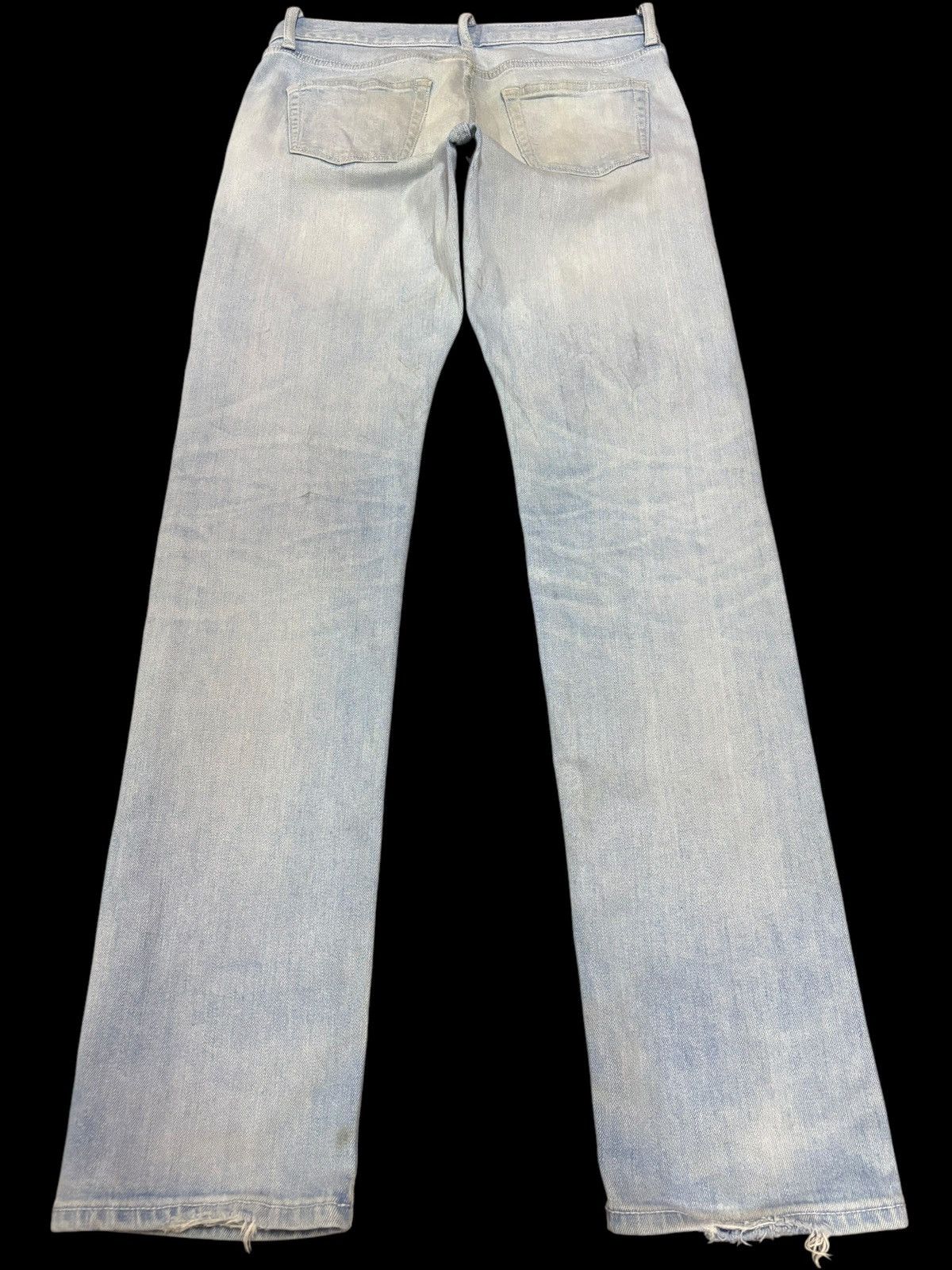 Japanese Brand × Kaihara Denim × Vintage Vintage Kaihara Denim Uniqlo Blue Washed Jeans Size US 30 / EU 46 - 2 Thumbnail