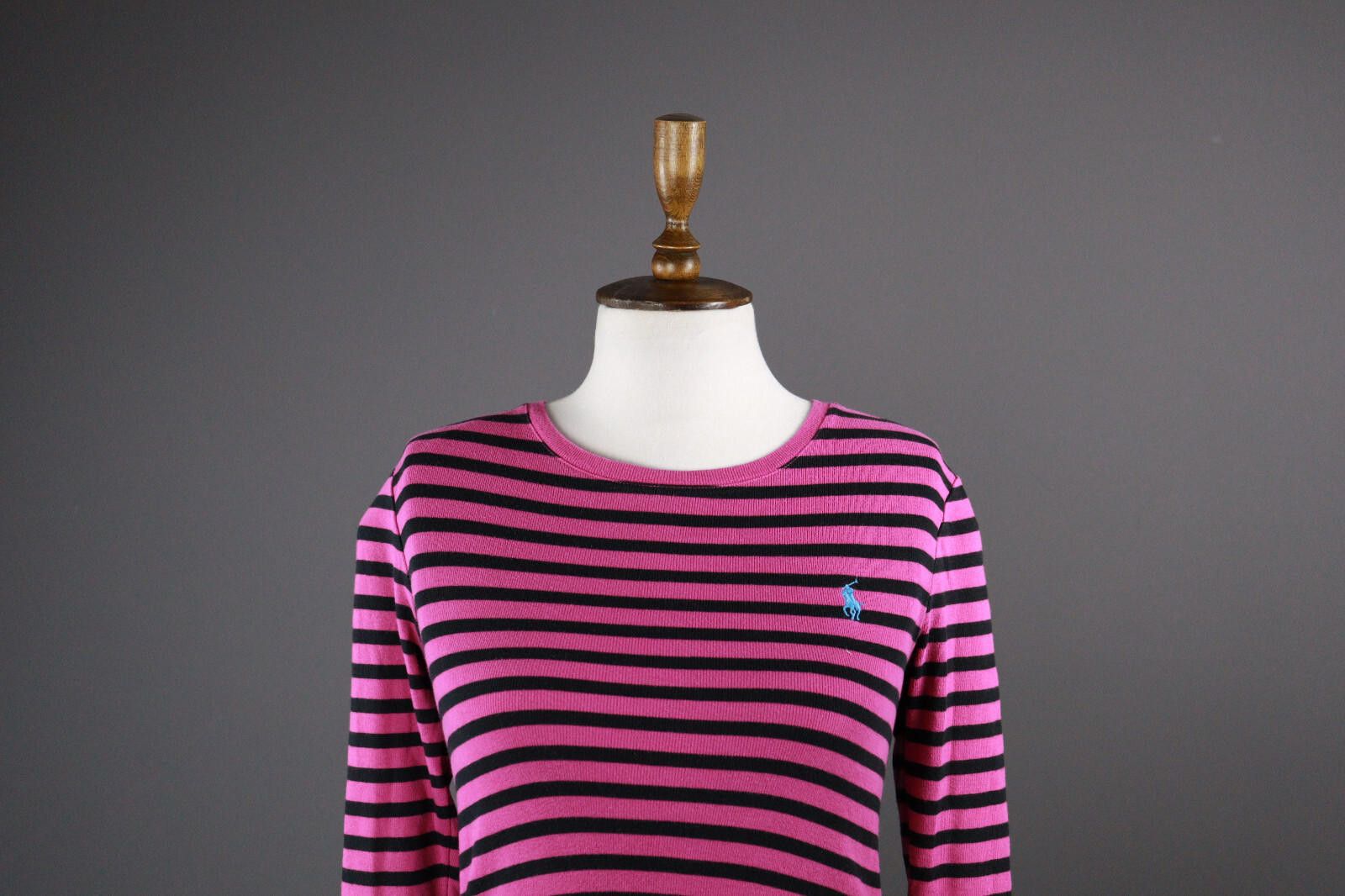Polo Ralph Lauren Ladies Polo Ralph Lauren Pink Casual Stripe Sweater Size S Size S / US 4 / IT 40 - 2 Thumbnail