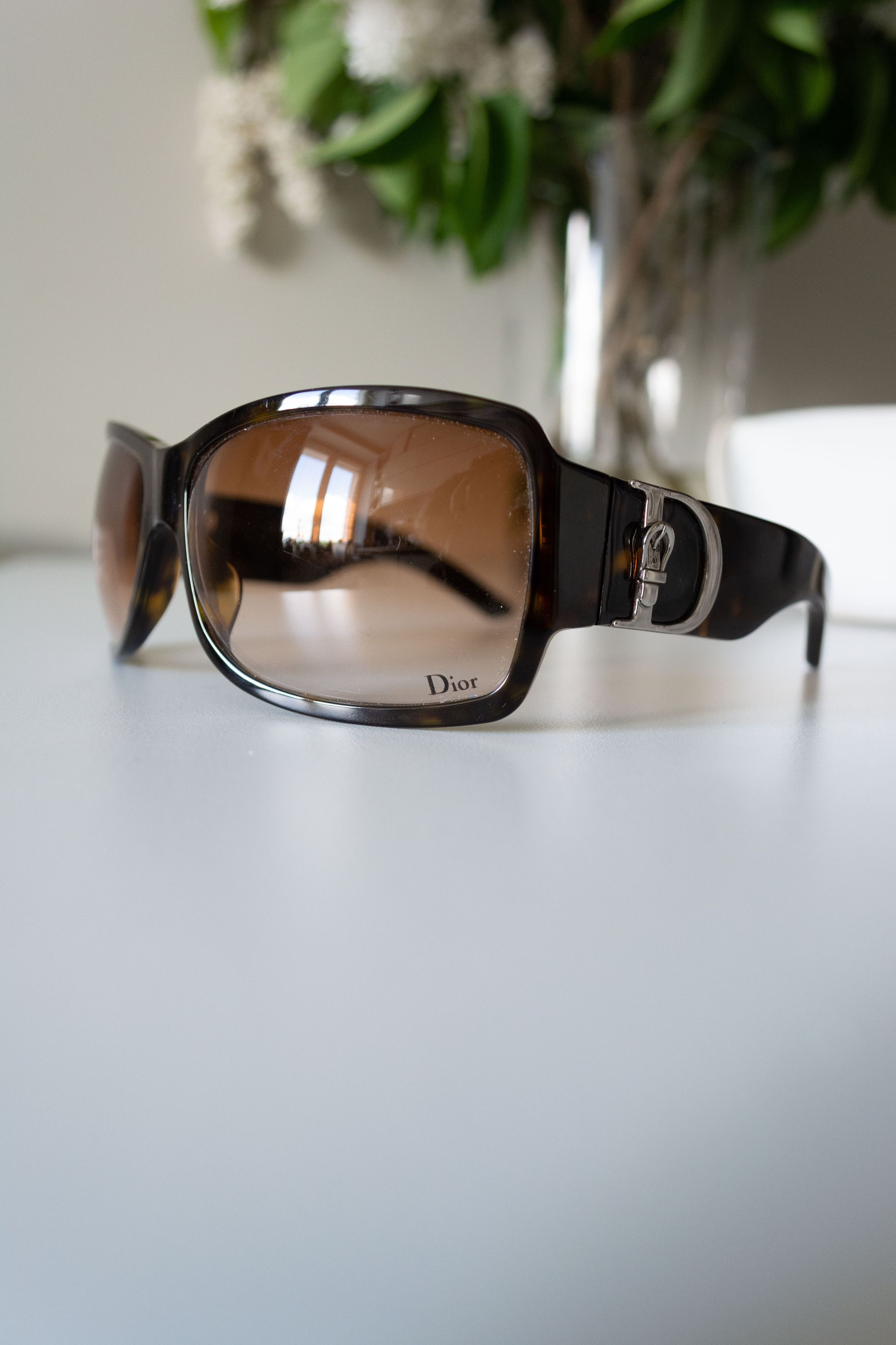 クリスチャンディオール DIOR COTTAGE Dロゴサングラス y2k Dior × Vintage DIOR cottage Y2k vintage sunglasses | Grailed