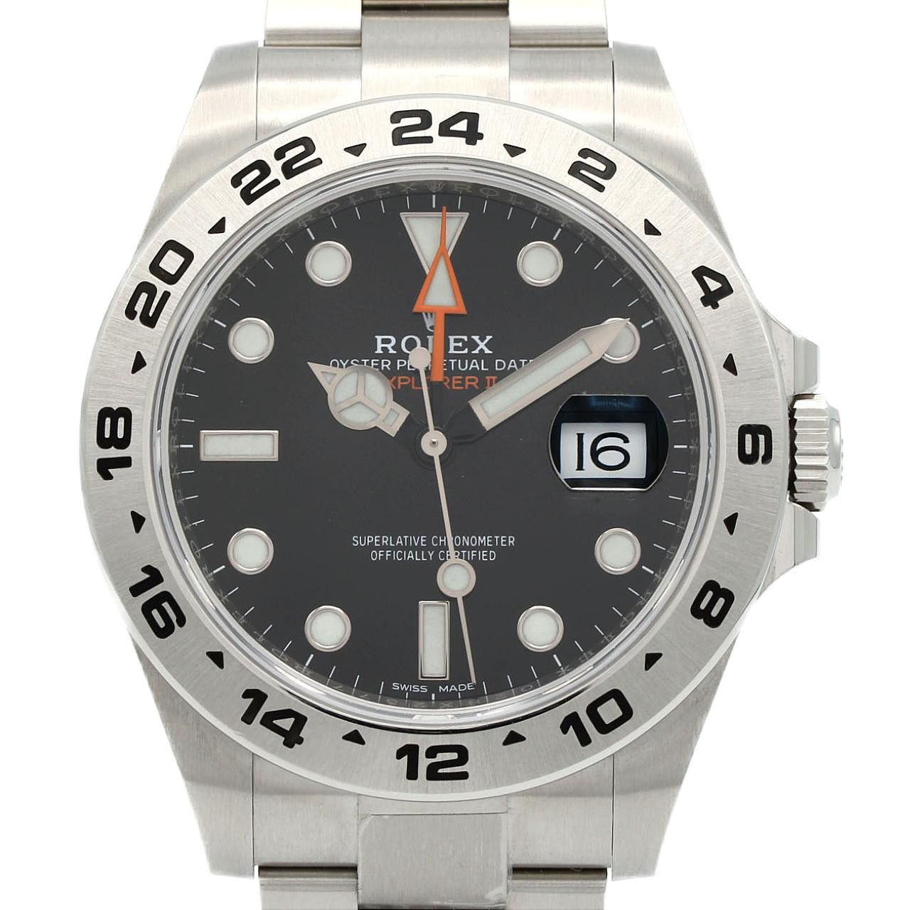 Rolex Rolex Rolex Explorer II Stainless Steel Automatic Metal Automatic 216570 DUTY FREE for USA Size ONE SIZE - 1 Thumbnail