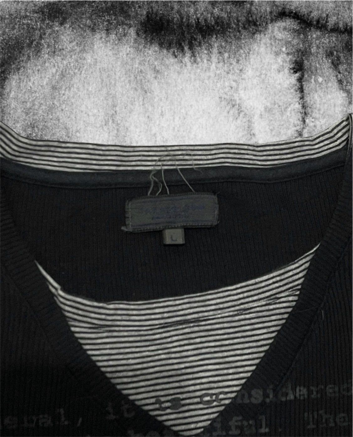 If Six Was Nine ⏰NEED GONE⏰Y2k Japanese Poem Laces Up T-shirt Size US M / EU 48-50 / 2 - 5 Thumbnail