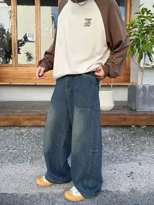 Jean Wide Leg Oversize Jean Size US 38 / EU 54 - 3 Thumbnail