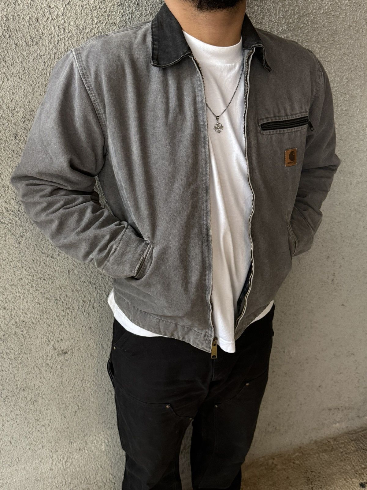 Carhartt 2004's Vintage Carhartt J97 MTL detroit jacket. Size US M / EU 48-50 / 2 - 2 Thumbnail