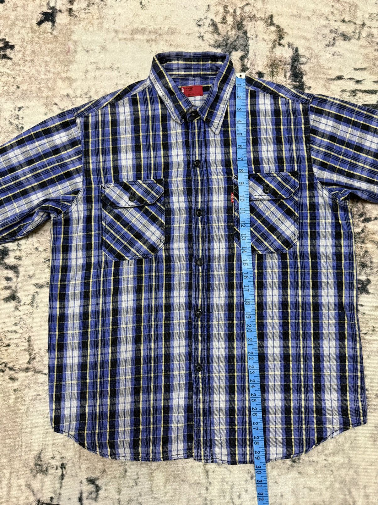 Levi's Vintage Clothing × Vintage Vintage Levi Strauss Japan co.Ltd Flannel Shirt Size US L / EU 52-54 / 3 - 14 Thumbnail