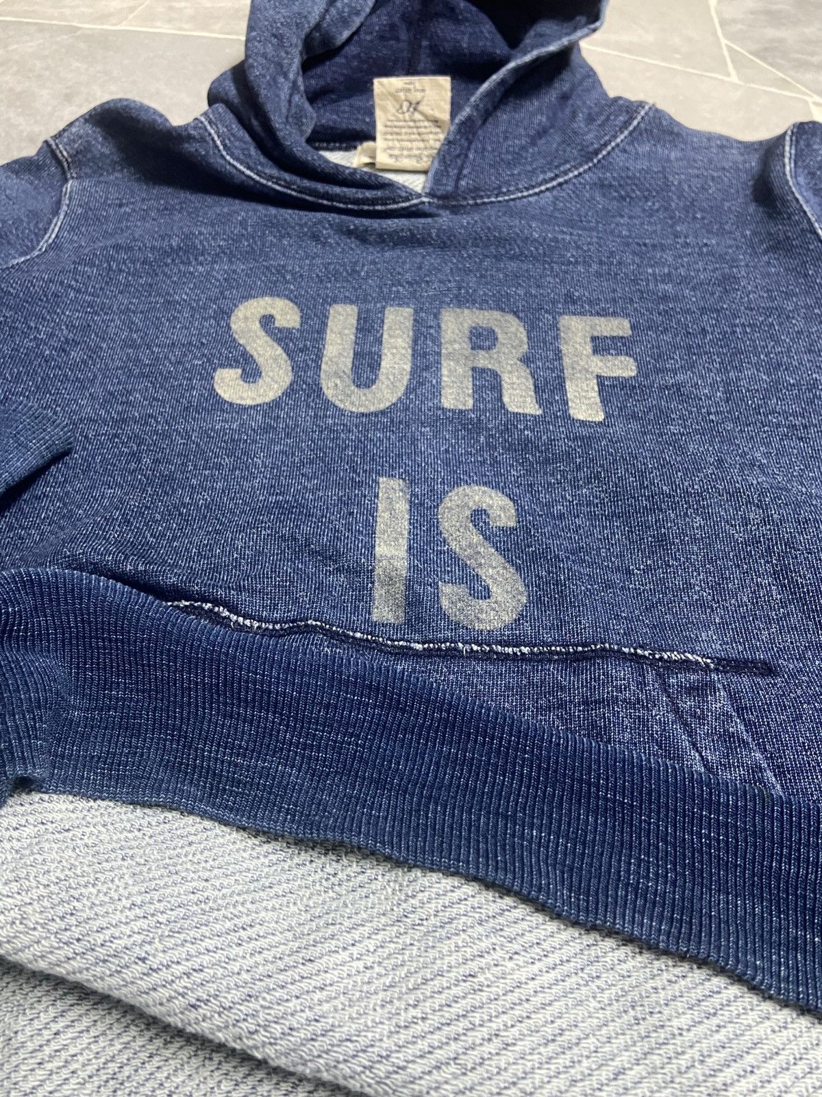 Remi Relief Remi Relief Surf Is Hoodie Indigo Sweatshirt Size US M / EU 48-50 / 2 - 9 Thumbnail