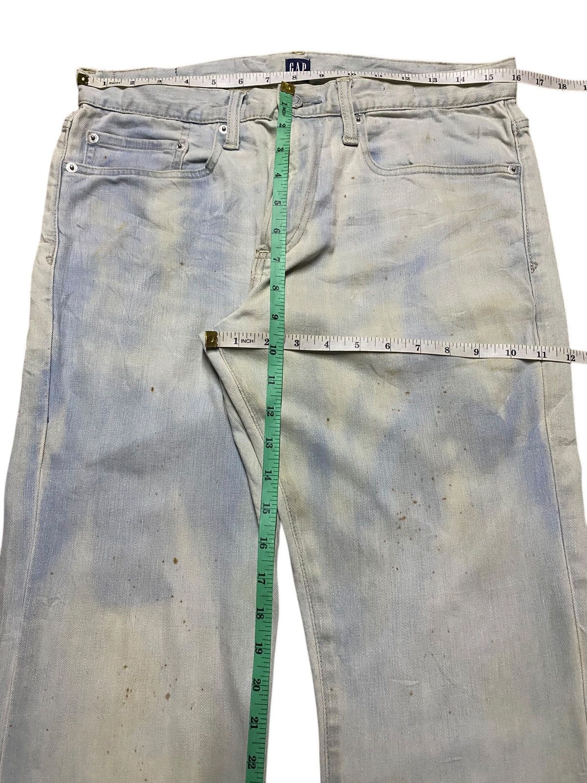 Gap Vintage Gap Denim 1969 Rusty Distressed Slim Soft Jeans Size US 32 / EU 48 - 11 Thumbnail