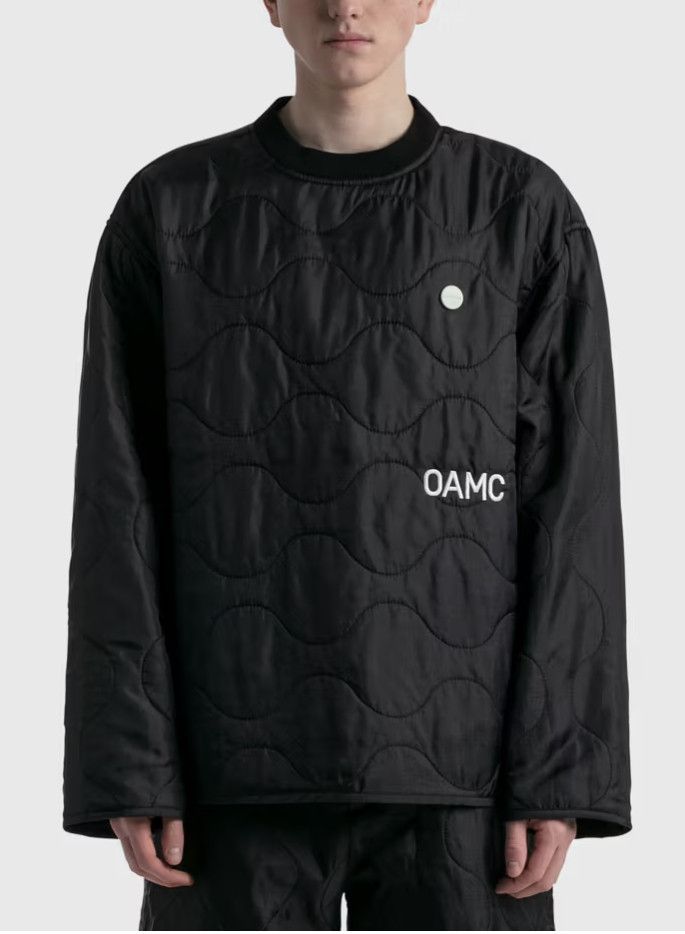 OAMC OAMC x Peacemaker Re:work Quilted Crewneck Black Jacket Size US L / EU 52-54 / 3 - 3 Thumbnail