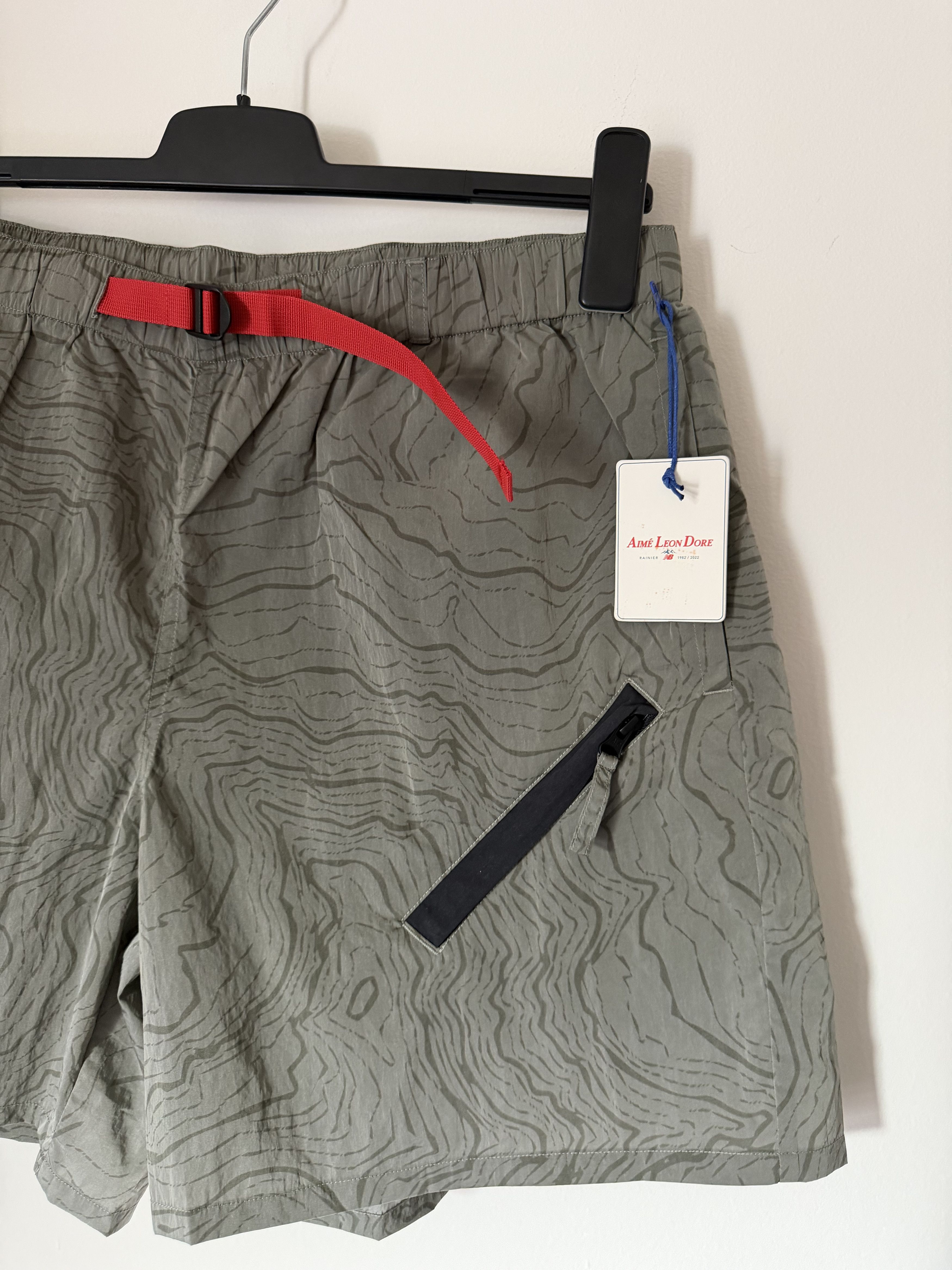 Aime Leon Dore × New Balance Aime Leon Dore New Balance Summit Shorts in Gray Size US 34 / EU 50 - 2 Thumbnail