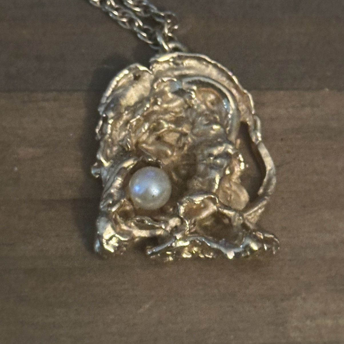 Other × Vintage Vintage Napier funky pearl pendant necklace Size ONE SIZE - 3 Thumbnail