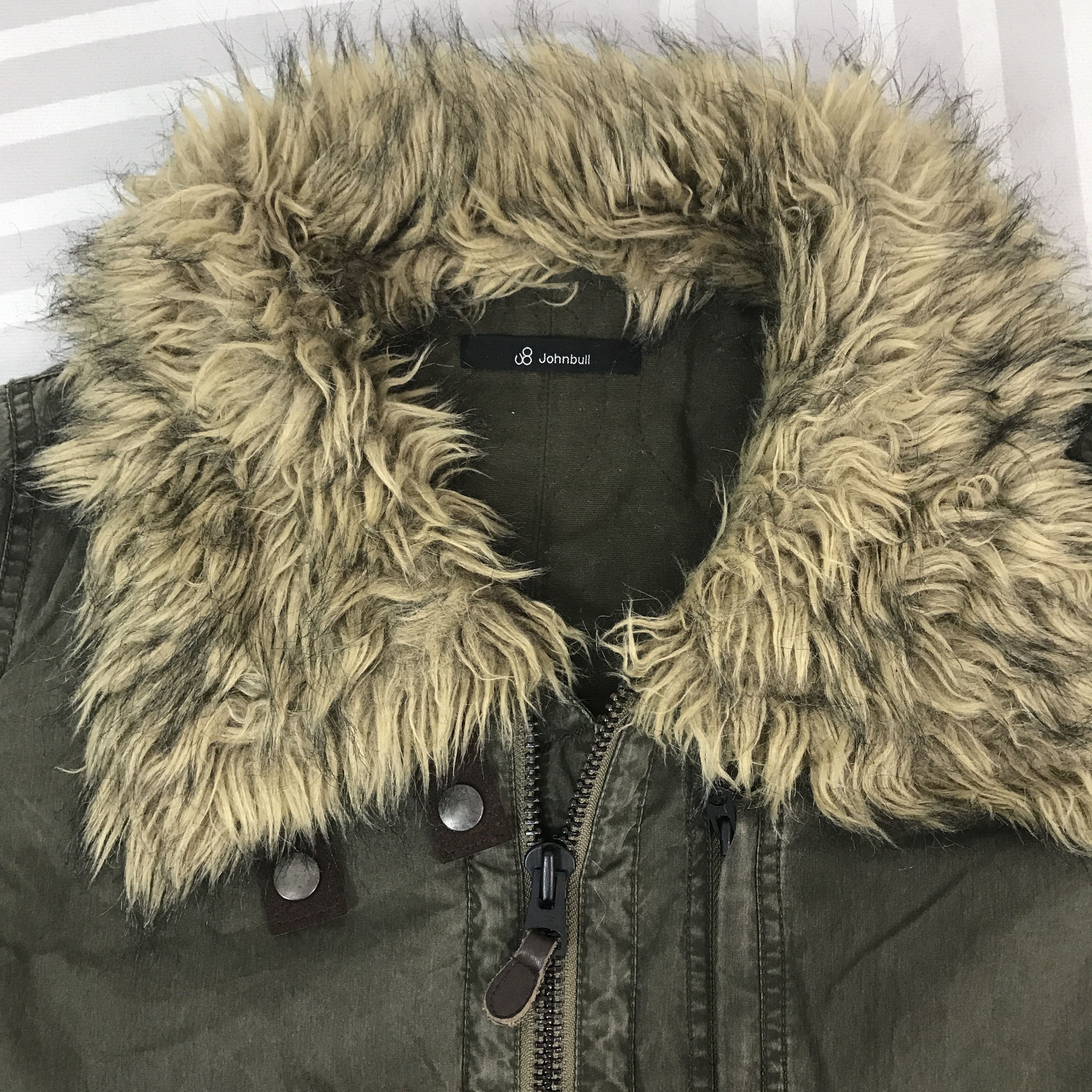Johnbull Vintage Johnbull Fur Sherpa Parkas Jacket Size US M / EU 48-50 / 2 - 8 Thumbnail
