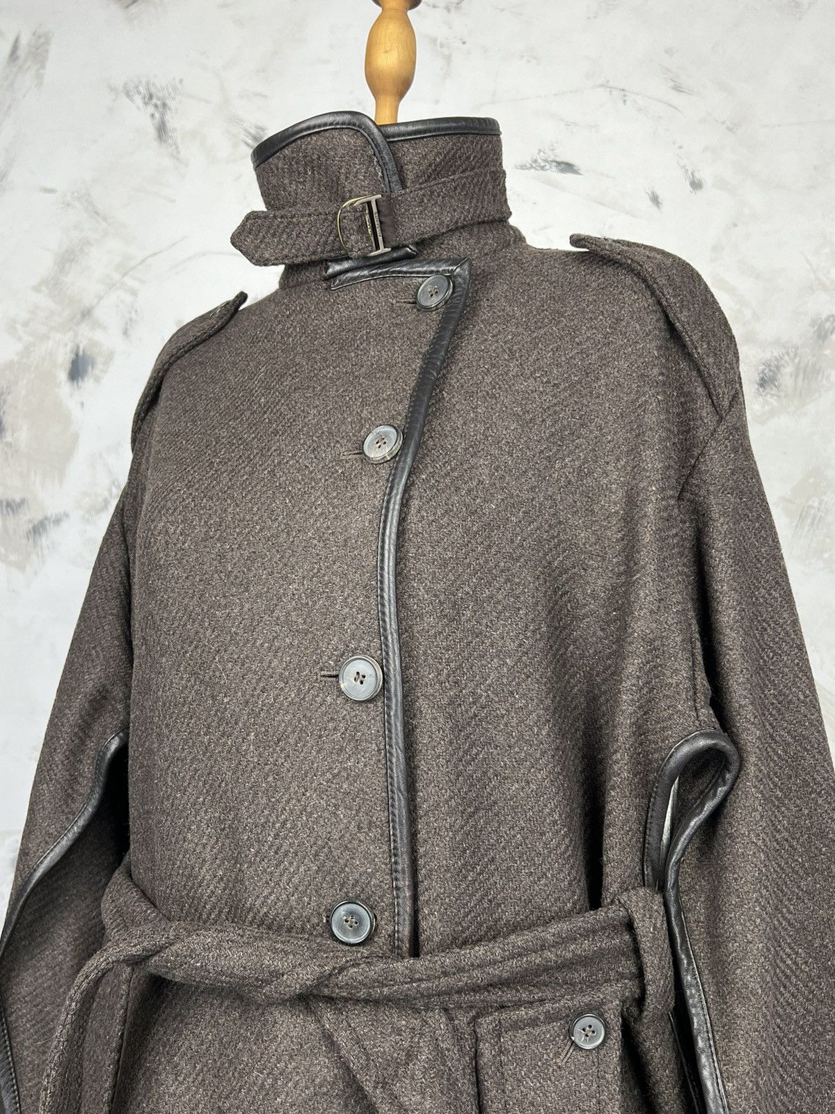 Allsaints Vintage Allsaints Poncho Jacket Size M - L US 10 Size L / US 10 / IT 46 - 4 Thumbnail