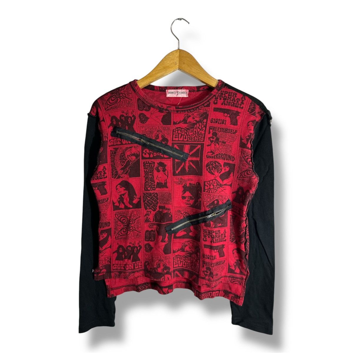Hysteric Glamour STONE ANGEL UNDERGROUND LONG SLEEVE TEE HYSTERIC STYLE Size US M / EU 48-50 / 2 - 1 Thumbnail