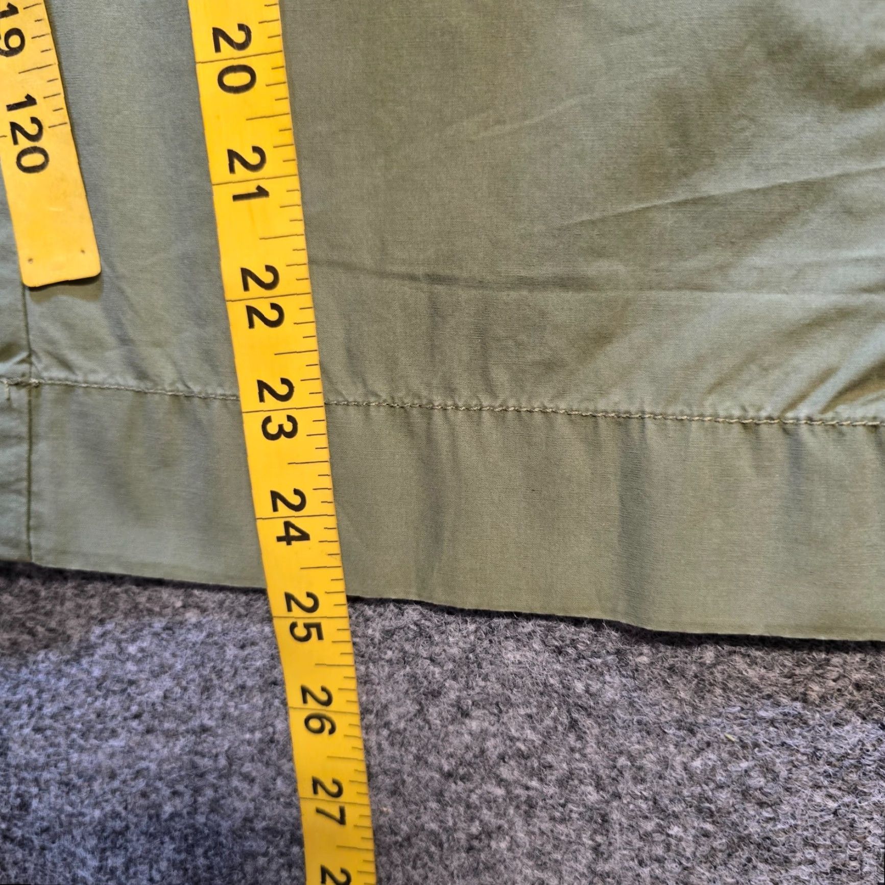J.Crew J.CREW Pants Womens Size 4 Green Wide-Leg Cropped Drawstring Casual Y2K Size 27" / US 4 / IT 40 - 7 Thumbnail