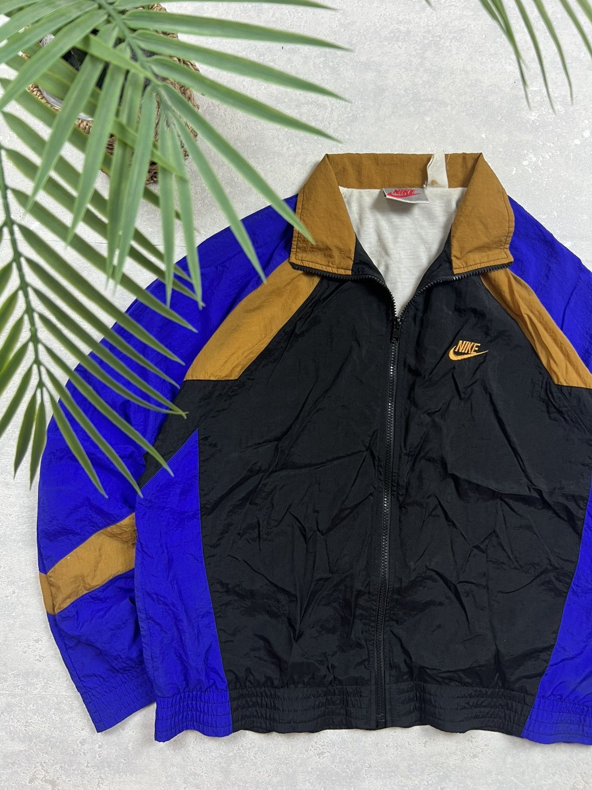 Nike 90s Nike Retro Logo Vintage Y2K Windbreaker Light Jackef Size US M / EU 48-50 / 2 - 2 Thumbnail