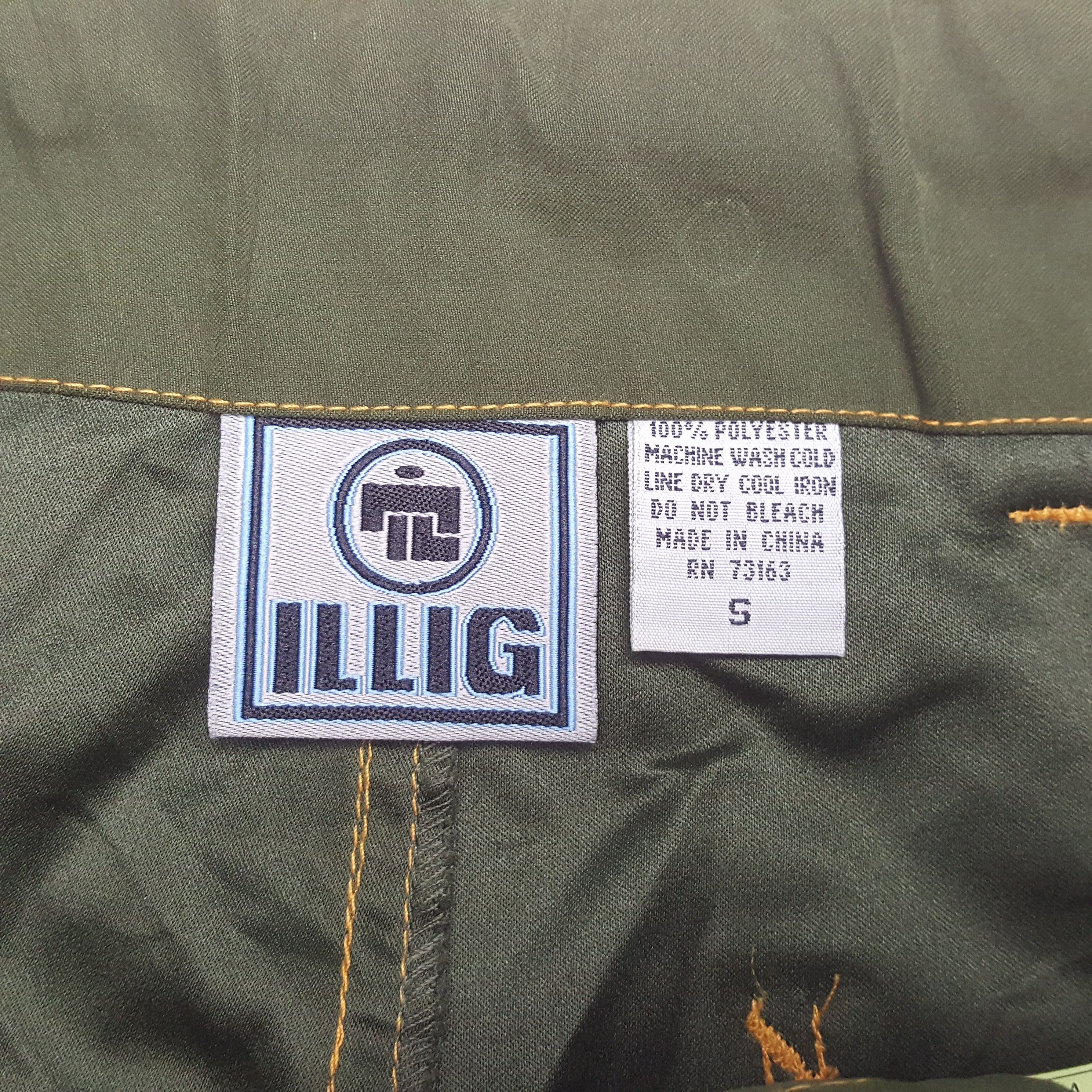 Vintage Vintage ILLIG Tactical Baggy Casual Parachute Pant RR8 Size US 33 - 13 Thumbnail