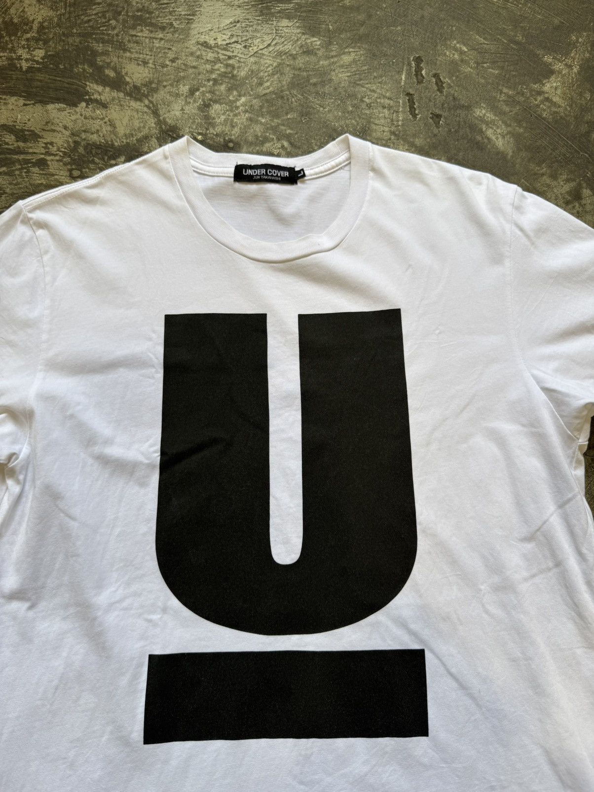 Undercover UNDERCOVER U LOGO WHITE T SHIRT Size US M / EU 48-50 / 2 - 2 Thumbnail