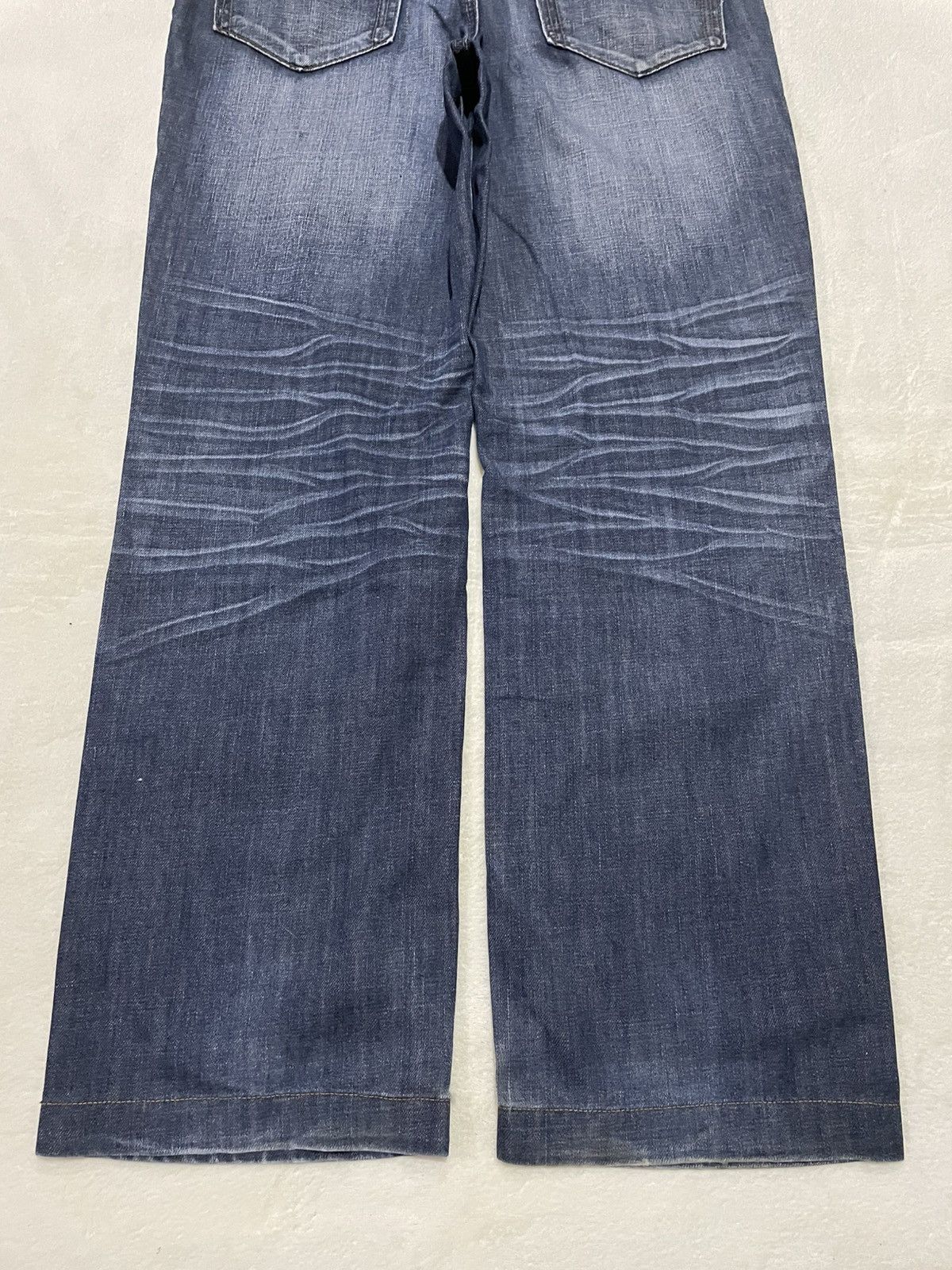 Giovanni Valentino Vintage Giovanni Valentino Mudwash Distressed Denim Jeans Size US 32 / EU 48 - 12 Thumbnail