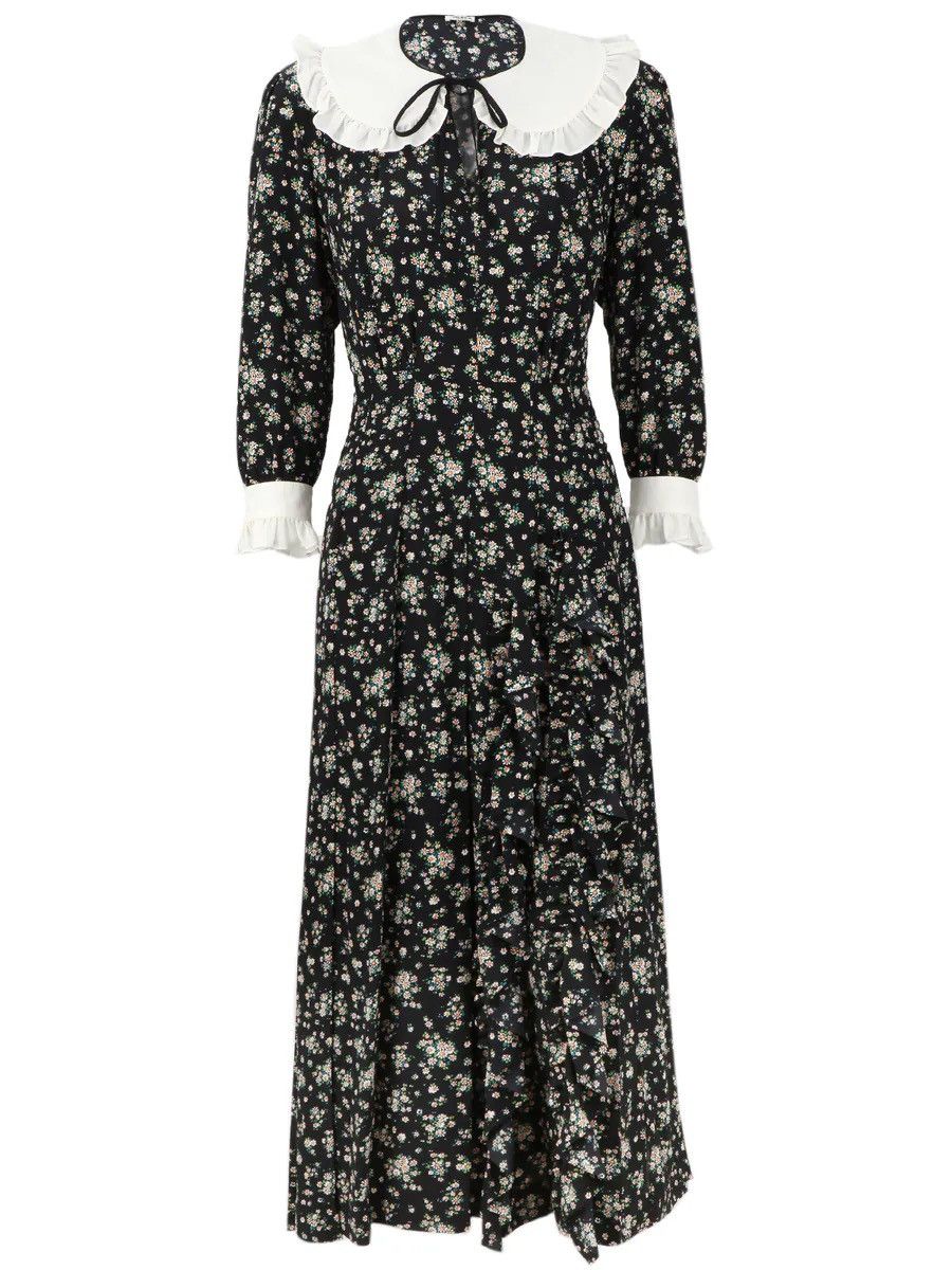 Miu Miu NWT Miu Miu Flowers Midi-Dresses Size S / US 4 / IT 40 - 1 Thumbnail