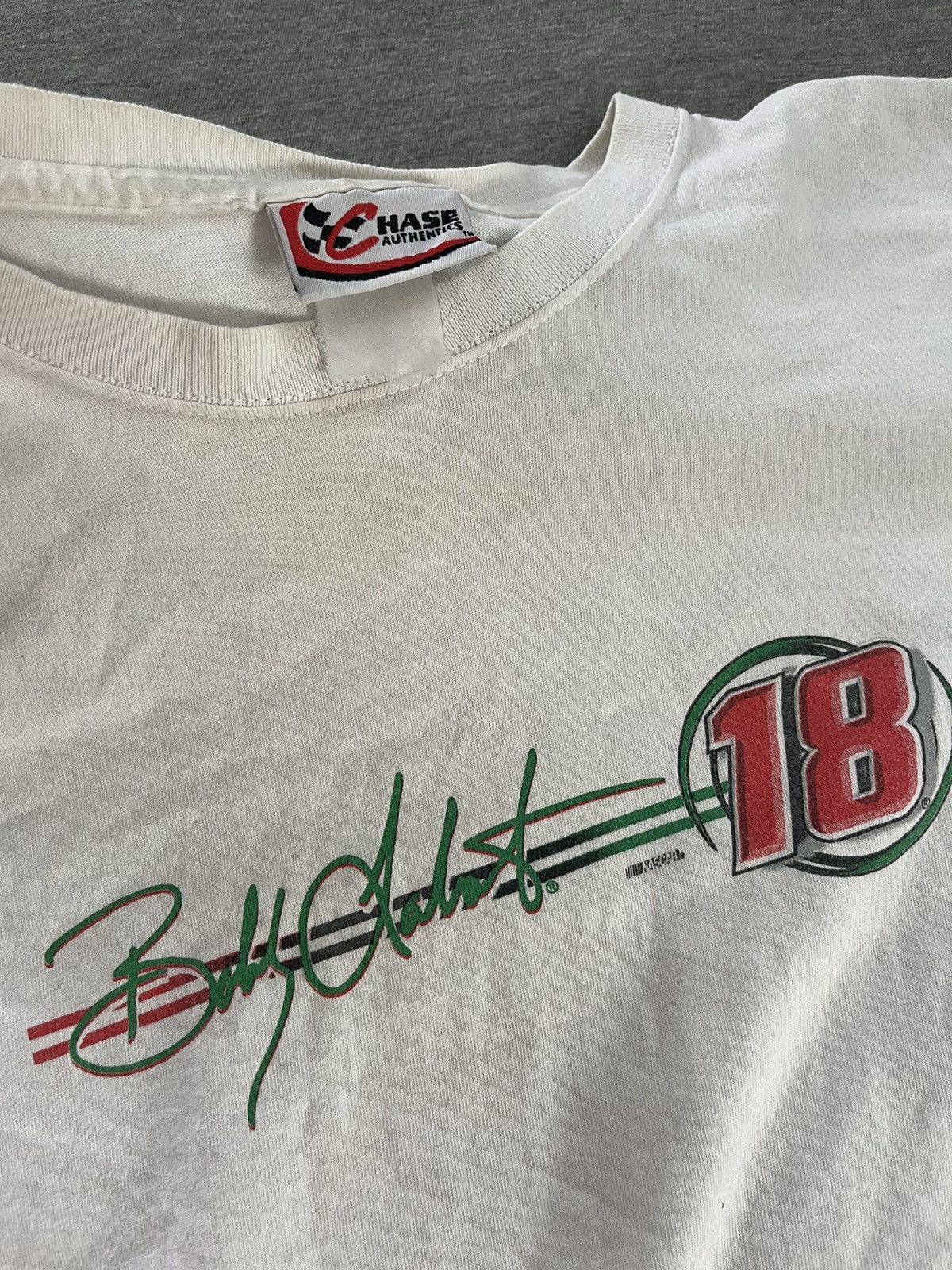 Vintage Racing T with Sleeve Print #18 Size US S / EU 44-46 / 1 - 3 Thumbnail