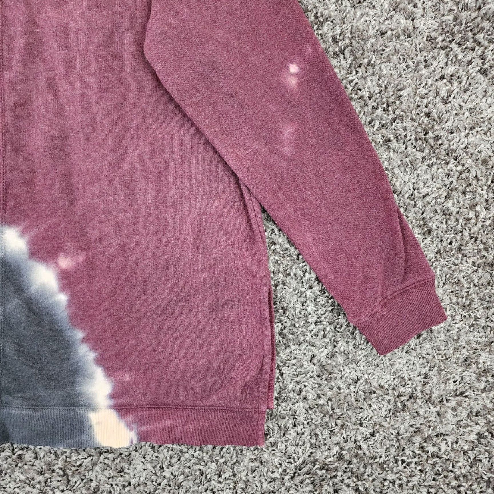 Vintage Maurices Sweater Long Sleeve Women L Maroon Black Pullover Size L Womens Size L / US 10 / IT 46 - 6 Thumbnail