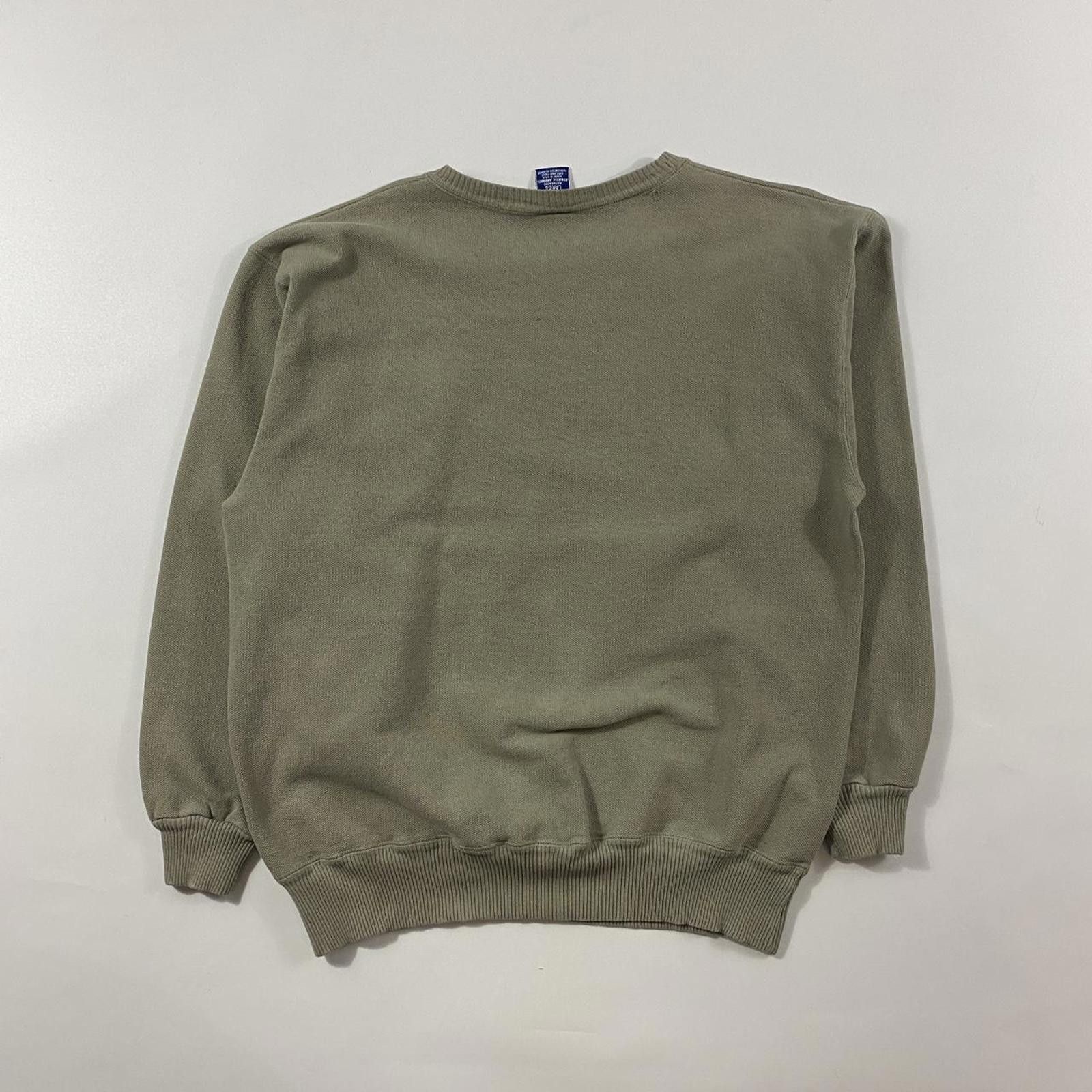 Champion Vintage 90s Champion Olive Green Crewneck Size US L / EU 52-54 / 3 - 2 Thumbnail