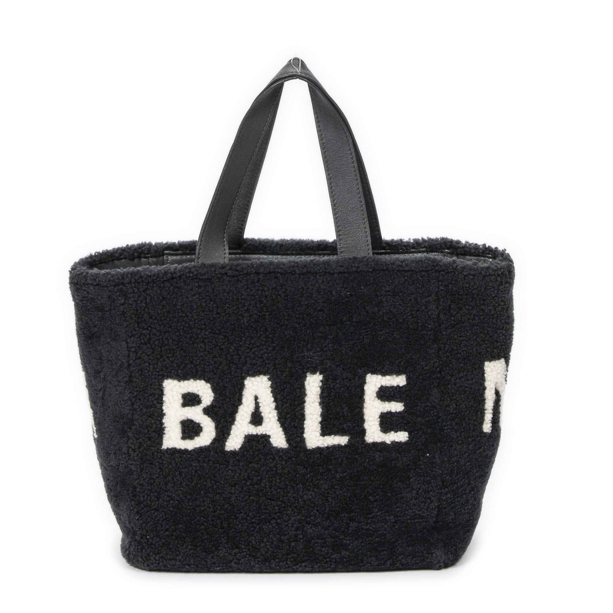 Balenciaga XS Logo Shearling Tote Size ONE SIZE - 1 Thumbnail