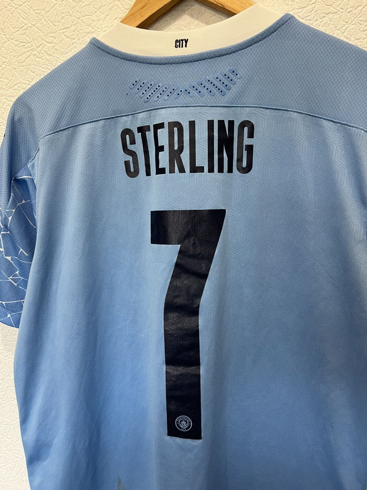 Puma STERLING Player Issue Puma Manchester City 2020/2021 Home Size US L / EU 52-54 / 3 - 11 Thumbnail