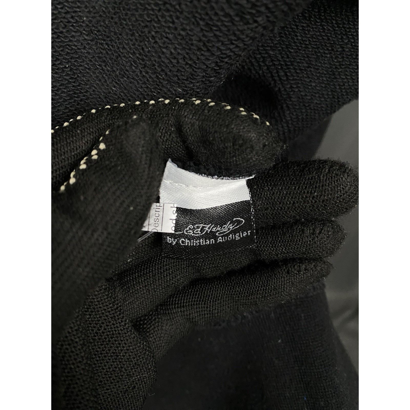 Ed Hardy MINT! Ed Hardy Big Logo Men's Black Full Zip Sweater Size M Size US M / EU 48-50 / 2 - 15 Thumbnail