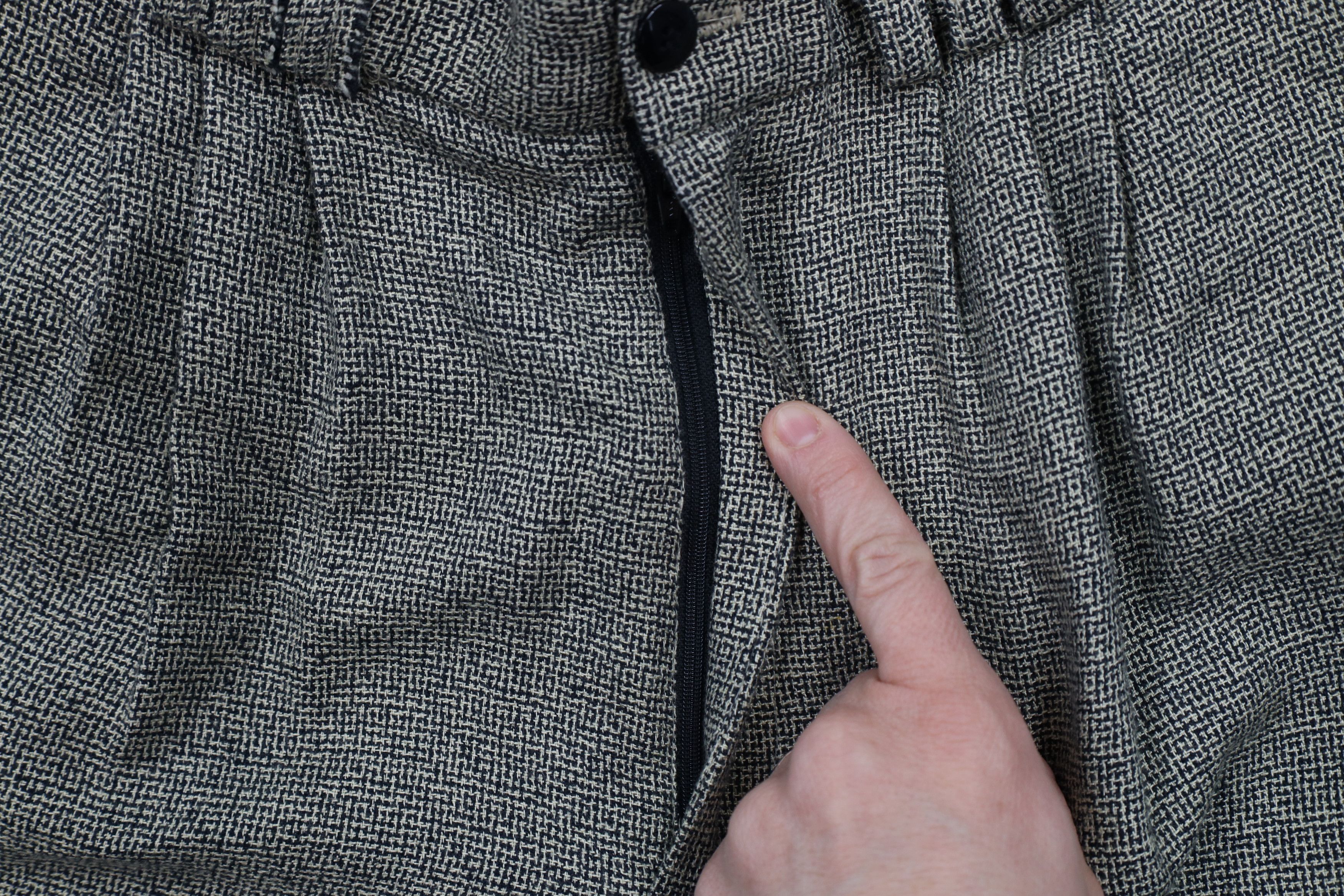 Vintage Vintage 80s Streetwear Pleated High Waisted Chino Pants USA Size US 32 / EU 48 - 5 Thumbnail