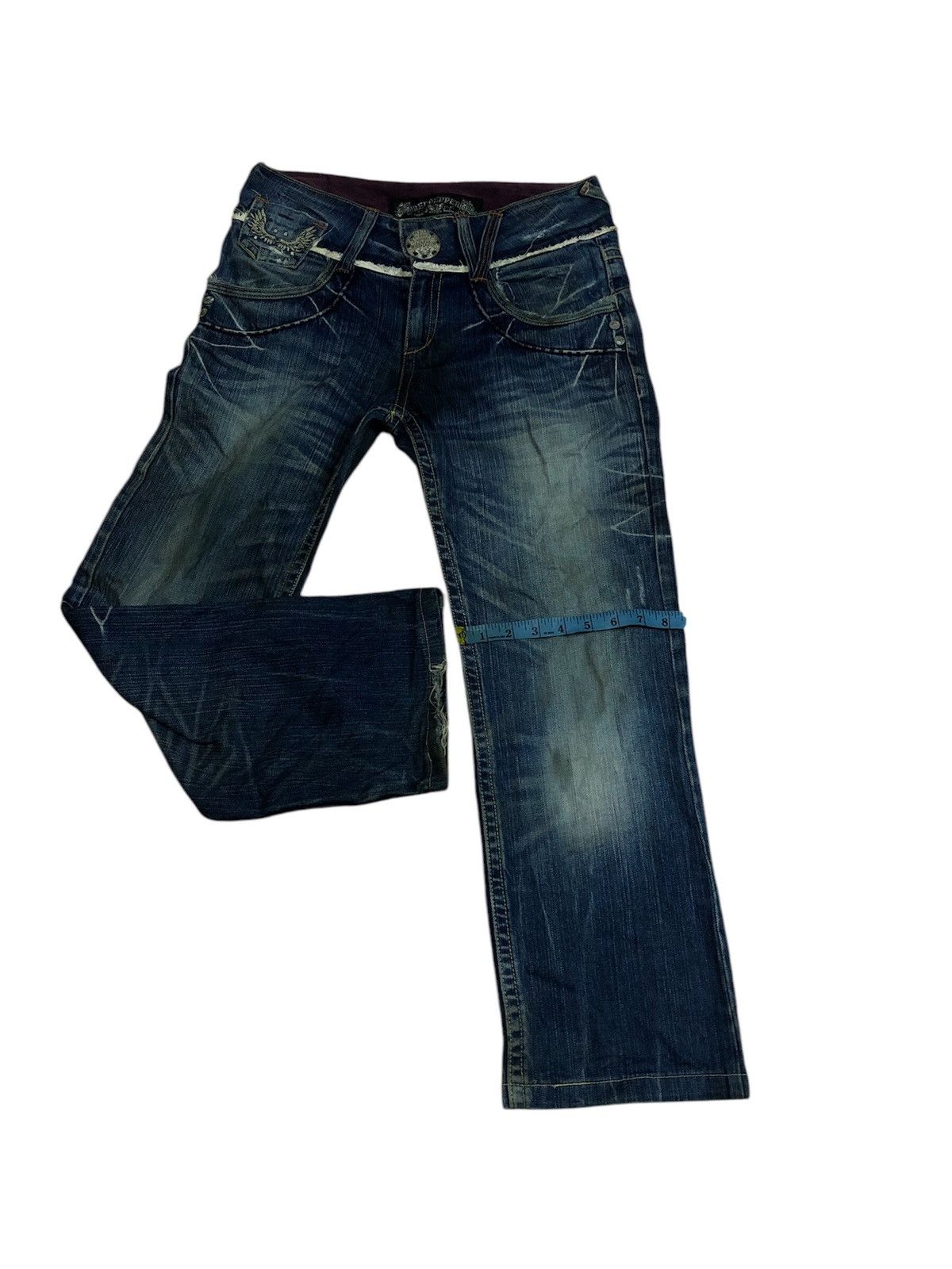 Blue Blue Japan × Designer × Japanese Brand Vintage Red Pepper Gold Label R.P 262, L.B.D Size US 30 / EU 46 - 6 Thumbnail