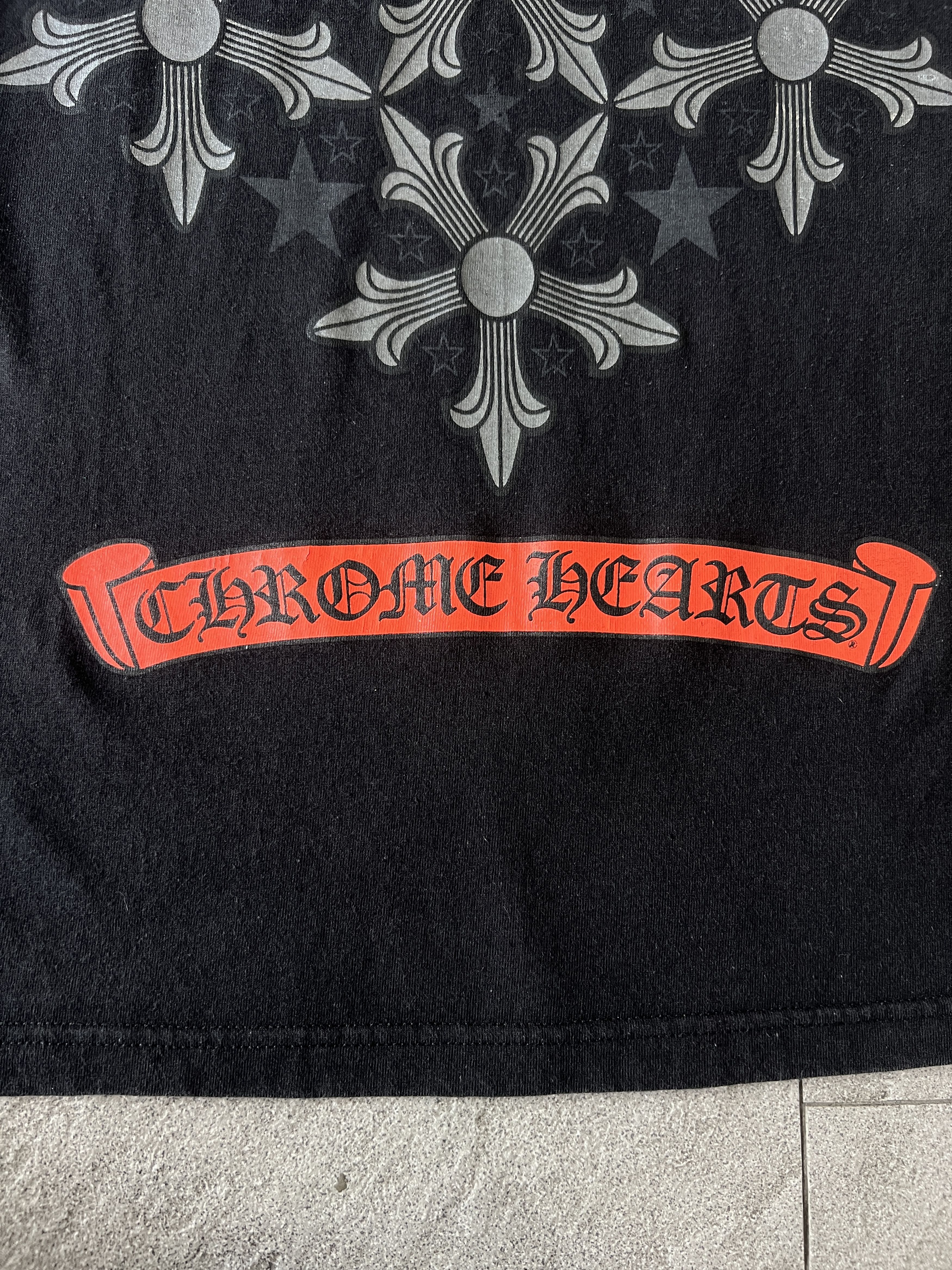 Chrome Hearts Chrome Hearts Cross Star Tee Black Small Size US S / EU 44-46 / 1 - 3 Thumbnail