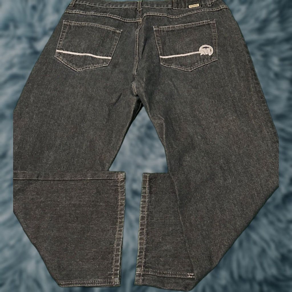 Vintage VINTAGE Mecca Jeans Baggy Hip Hop Skater Punk Grunge VTG Mens Size 42 X 29 Wide-Leg Size US 42 / EU 58 - 1 Thumbnail