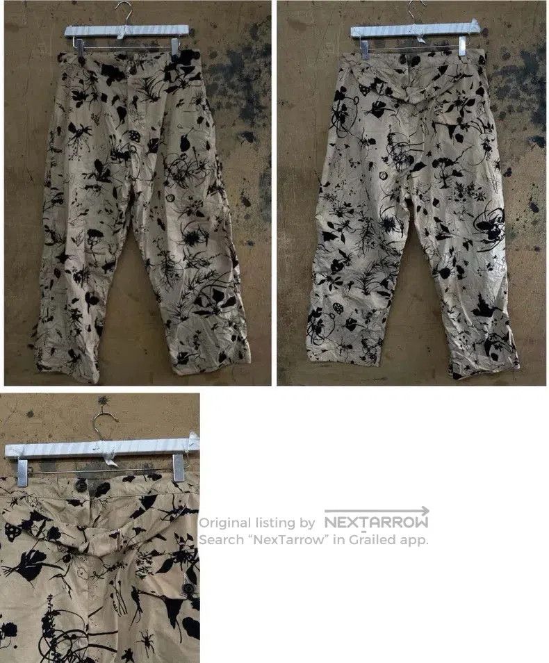 John Alexander Skelton John Alexander Skelton Cotton trousers with floral pattern. Size US 30 / EU 46 - 8 Thumbnail