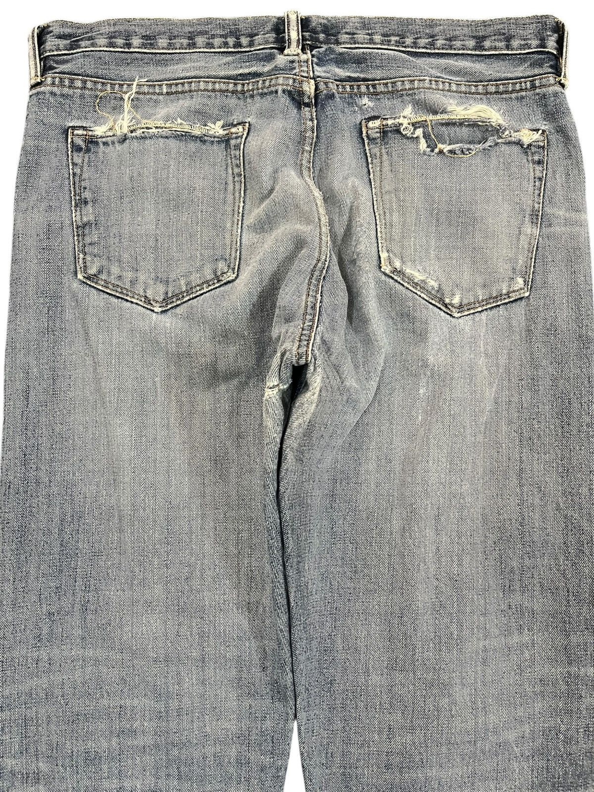 Fabric Brand & Co. × POST ARCHIVE FACTION (PAF) × Simon Miller Vintage Simon Miller Selvedge Ripped Distressed Denim Size US 35 - 7 Thumbnail