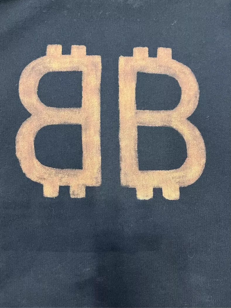 Balenciaga Balenciaga Vintage Bitcoin Hoodie Sweatshirt-2505 Size US M / EU 48-50 / 2 - 5 Thumbnail