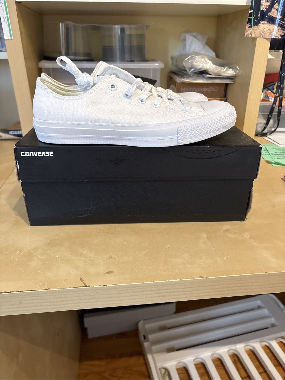 Converse Converse Chuck Taylor II OX White Men’s 7.5 Authentic Size US 7.5 / EU 40-41 - 5 Thumbnail