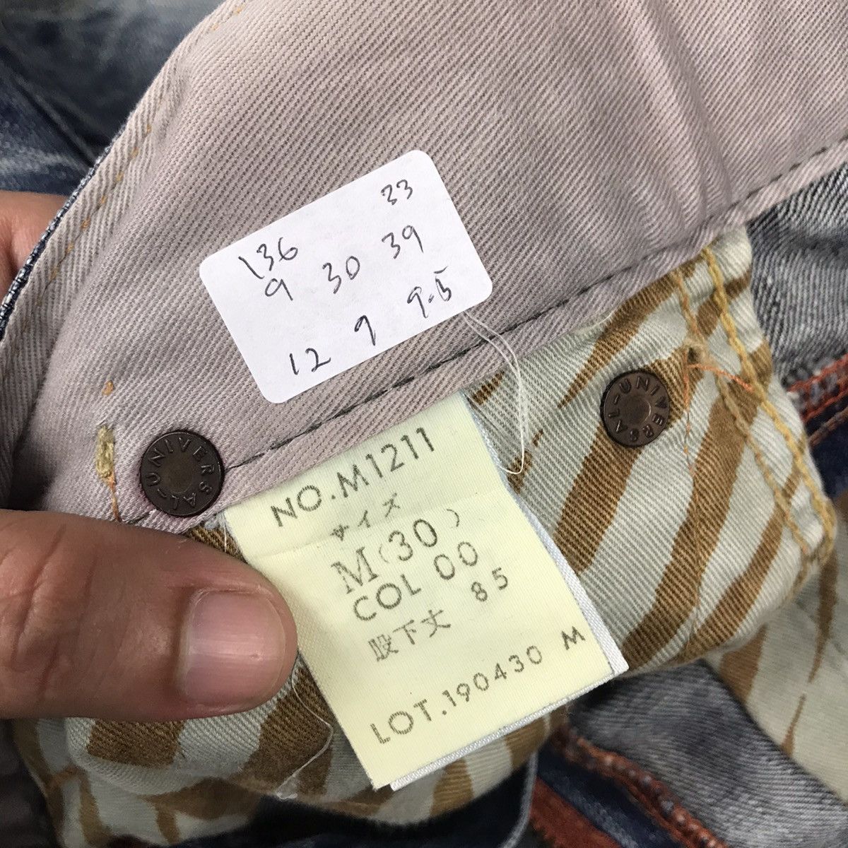 Japanese Brand FLARE DENIM BLUE WAY JAPANESE BOOTCUT DENIM PANTS 136 Size US 30 / EU 46 - 17 Thumbnail