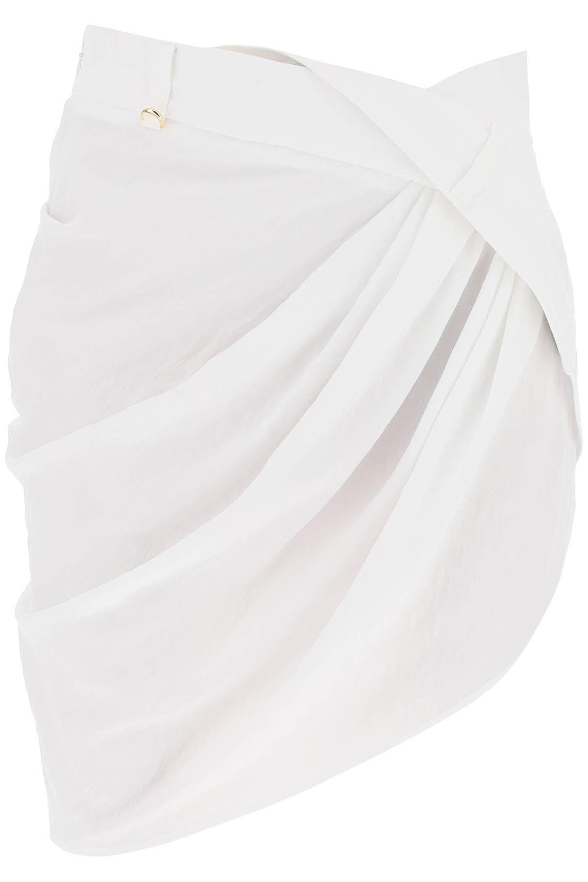image of Jacquemus 'la Mini Jupe Saudade' Mini Skirt in White, Women's (Size Medium)