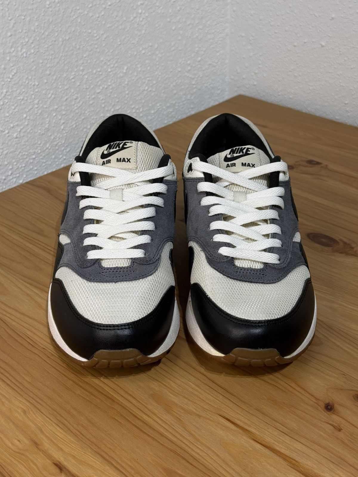 Nike Nike Air Max 1 Sail Dark Grey (2014) Size US 10 / EU 43 - 2 Thumbnail