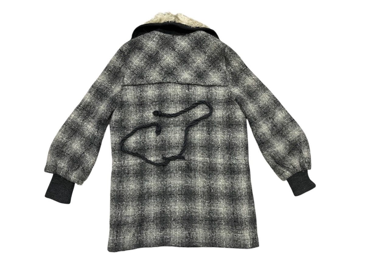 If Six Was Nine 2000s IF SIX WAS NINE STYLE WOOL LONG JACKET FUR COLLAR Size US S / EU 44-46 / 1 - 3 Thumbnail