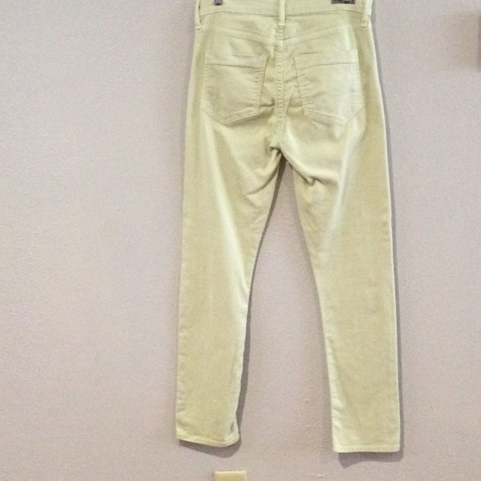 Citizens Of Humanity Citizens of Humanity Jerome Dahan Pale Green Skinny Pant 26 Size 26" / US 2 / IT 38 - 4 Thumbnail