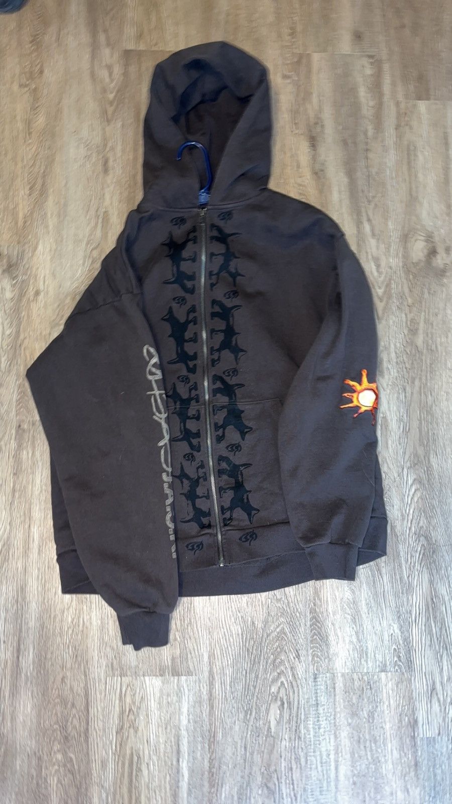 Travis Scott XL Cactus Jack Zip Up Size US XL / EU 56 / 4 - 3 Thumbnail