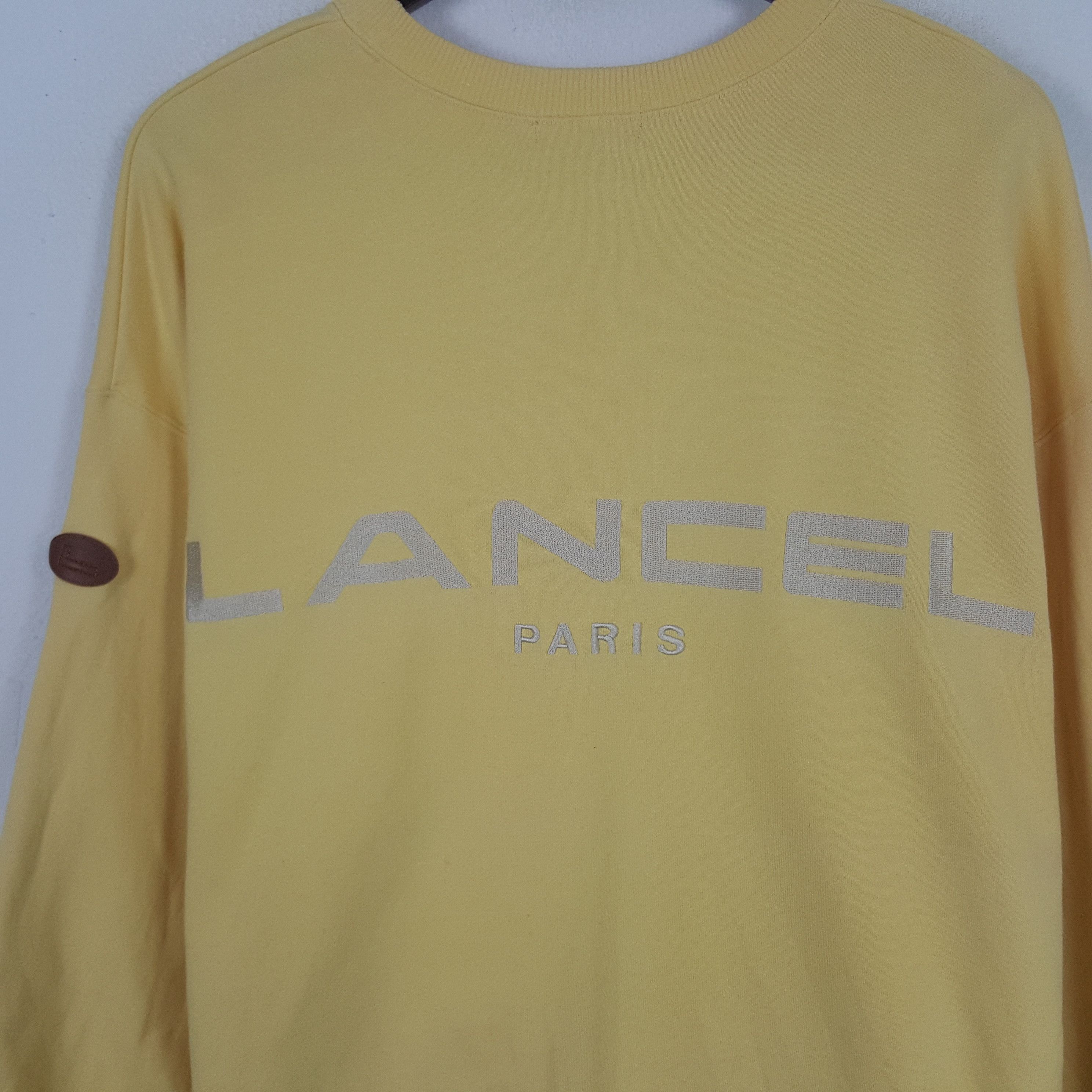 Lancel × Vintage Vintage Lancel Paris Sweatshirt Size US L / EU 52-54 / 3 - 2 Thumbnail