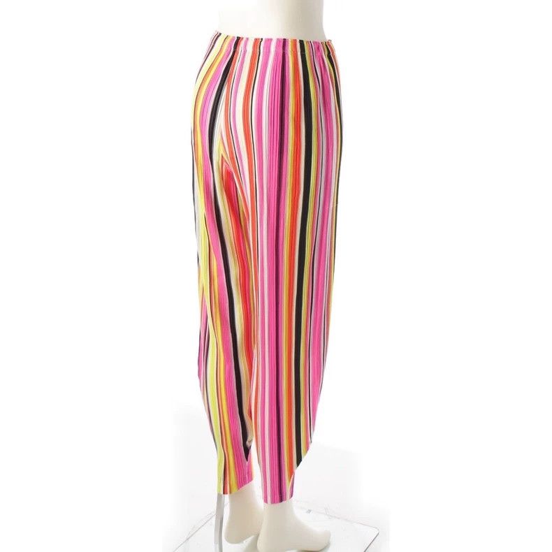 Issey Miyake Issey Miyake size:4 Pink and yellow aurora dress Size XS / US 0-2 / IT 36-38 - 5 Thumbnail