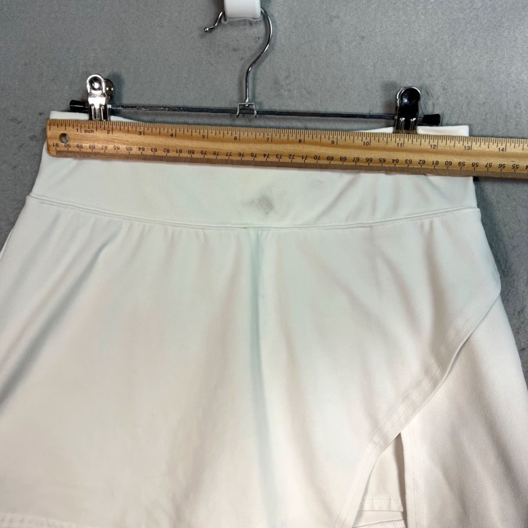 Vintage SO White The Sporty Tennis Skirt Womens Size Medium Athletic Activewear Shirt Size 32" / US 10 / IT 46 - 6 Thumbnail