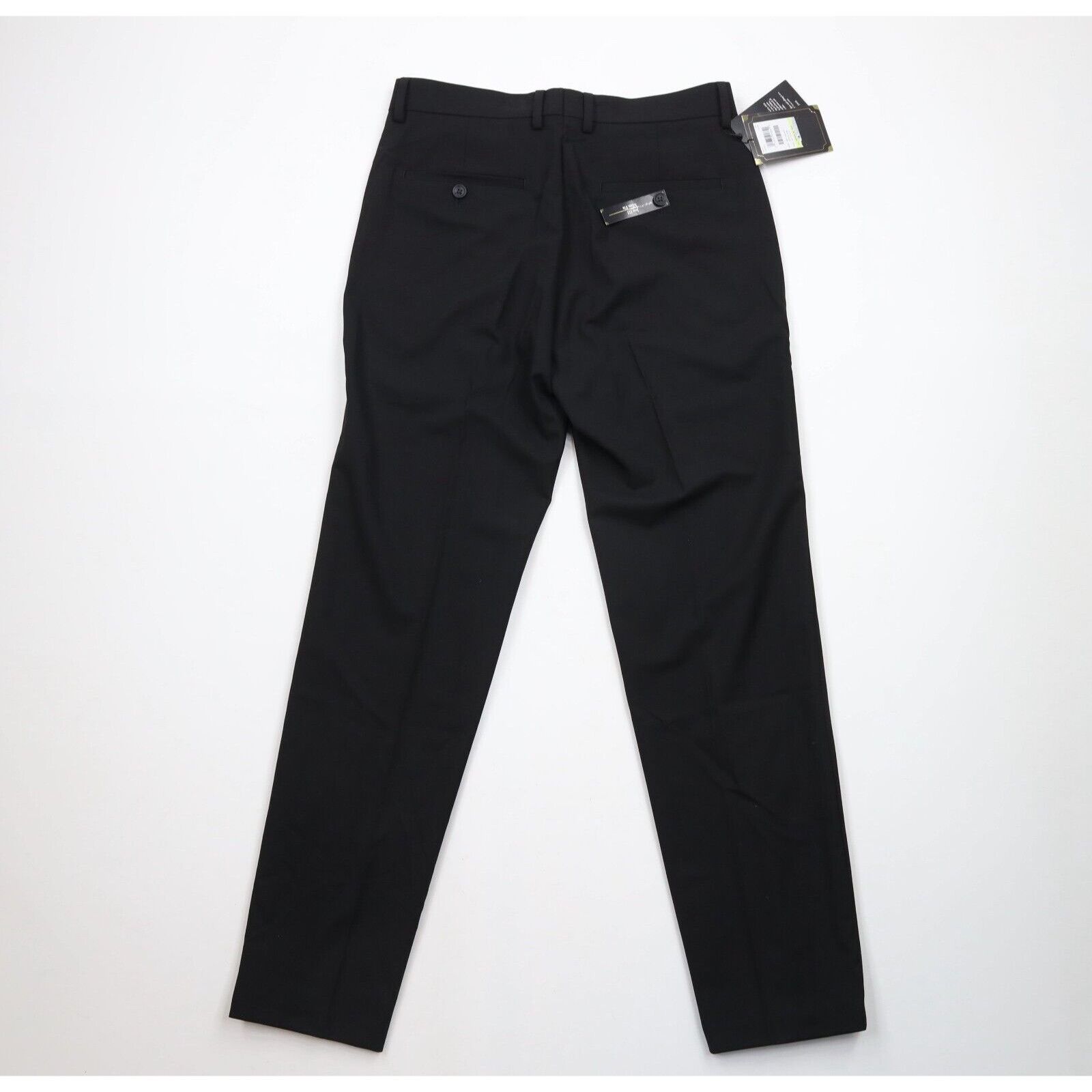 Vintage New Streetwear Slim Fit 2 Piece Stretch Wedding Suit Size 40S - 17 Thumbnail