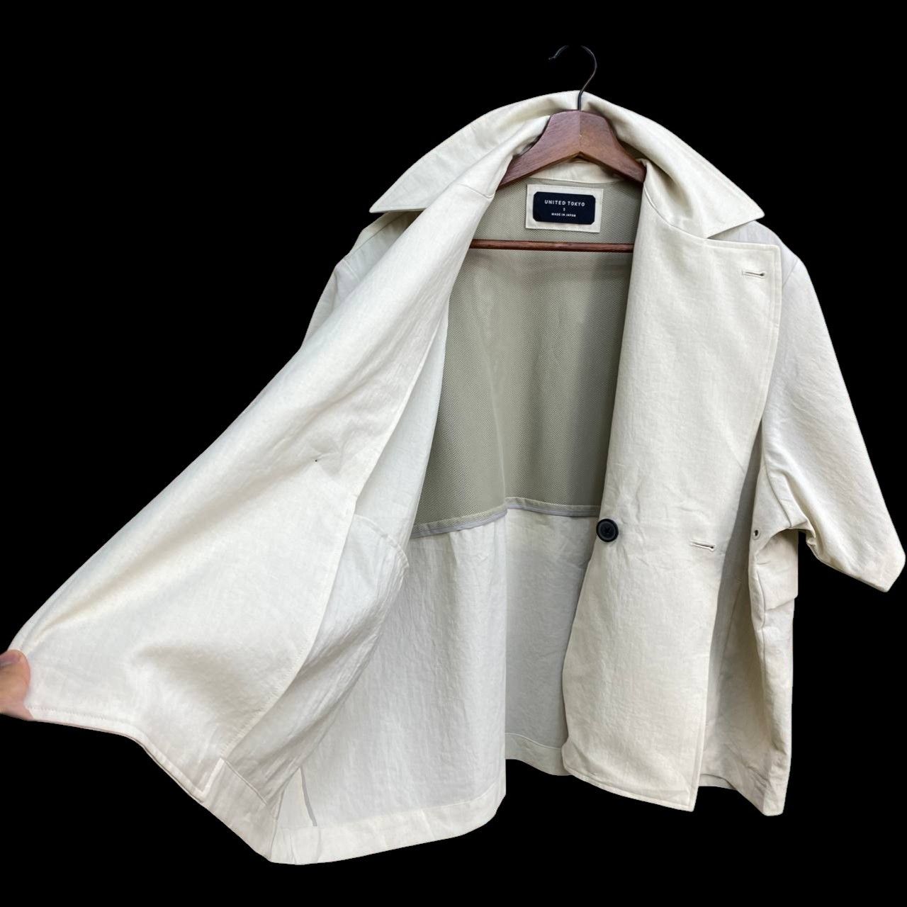 Japanese Brand Spider Baggy United Tokyo Asymmetrical Minimalist Jacket Size US S / EU 44-46 / 1 - 9 Thumbnail