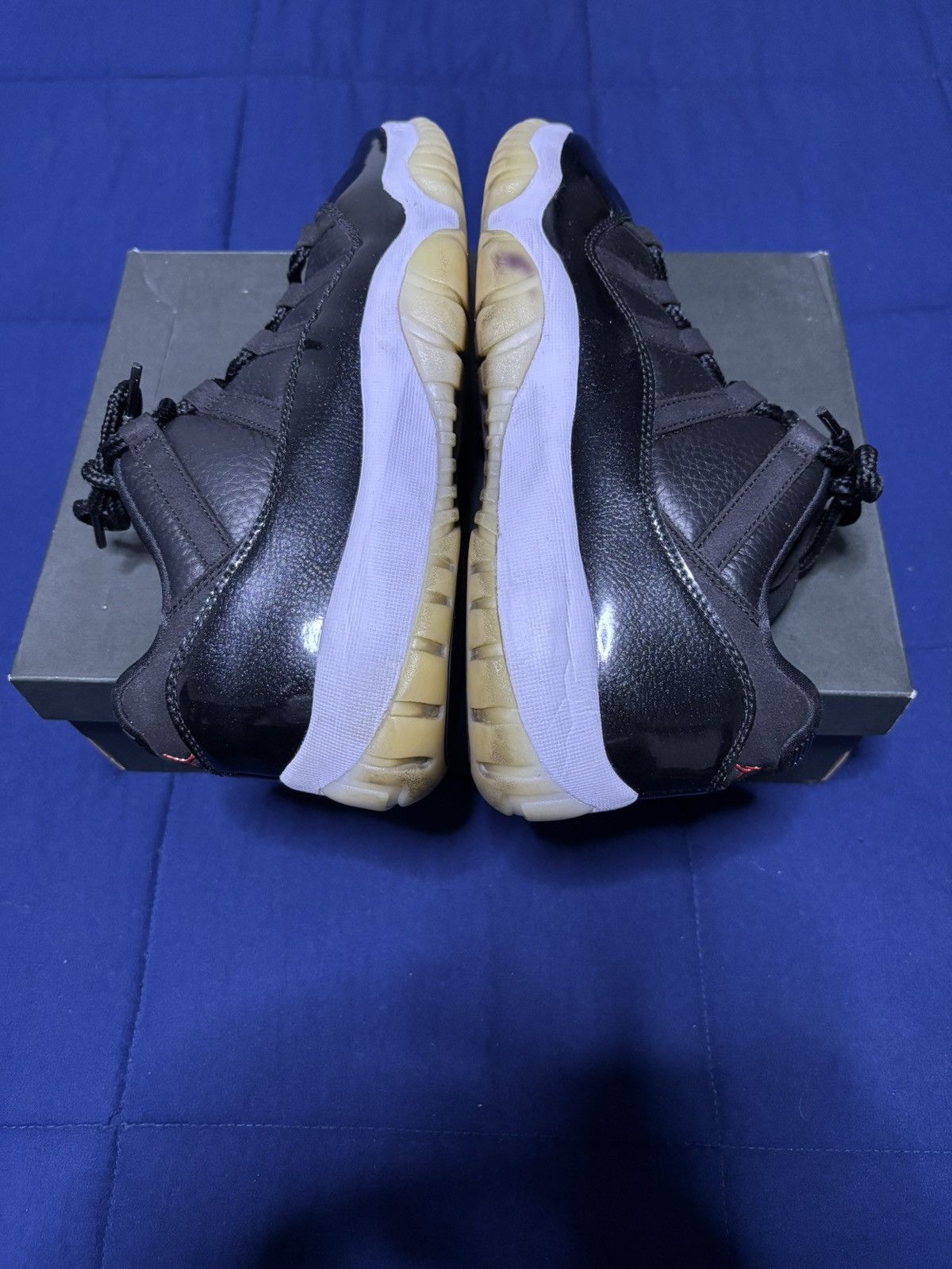 Jordan Brand Jordan 11 Retro Low 72-10 2022 Size 11.5 Size US 11.5 / EU 44-45 - 2 Thumbnail